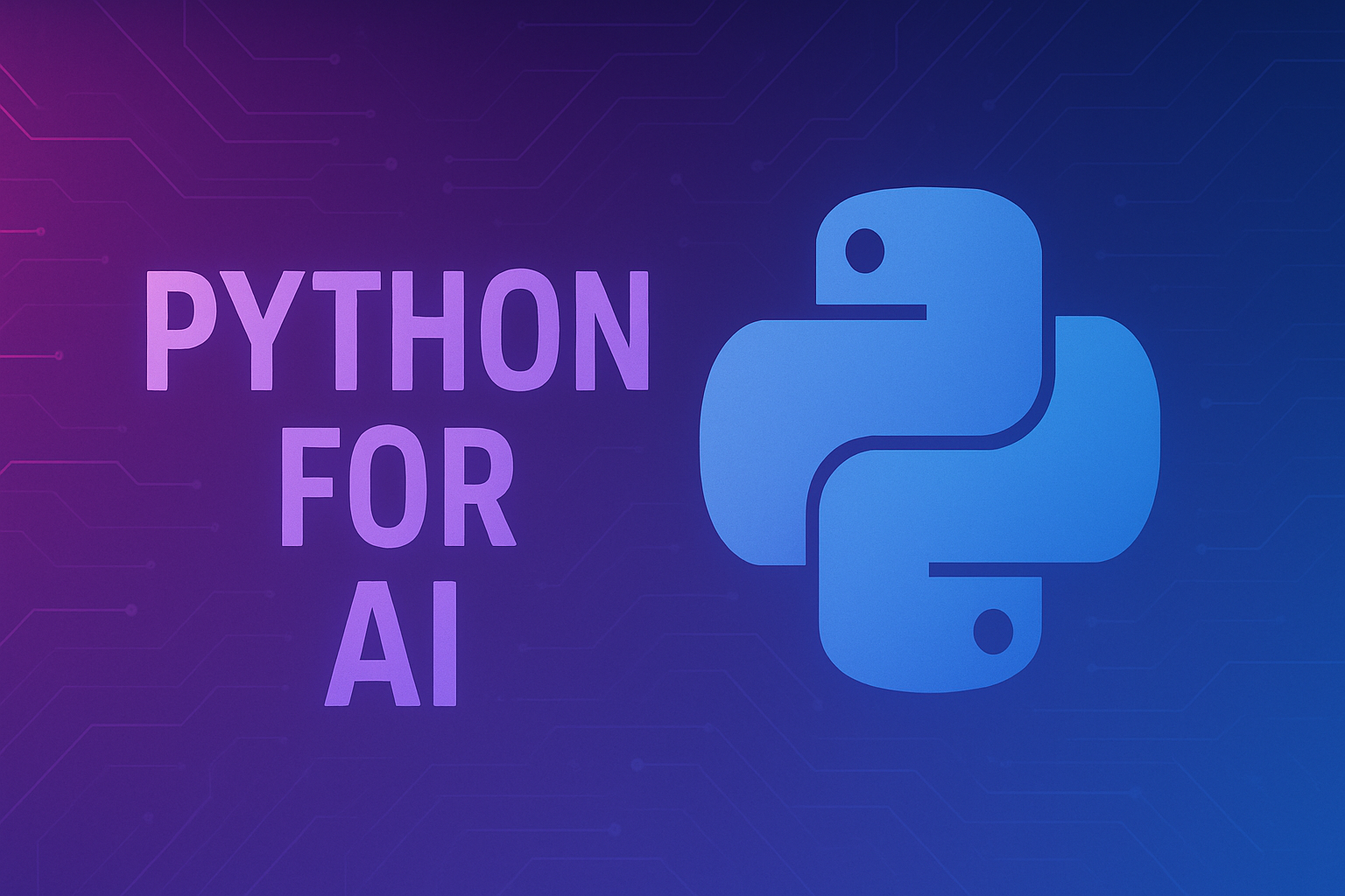 Python for AI: From Beginner to AI App Builder